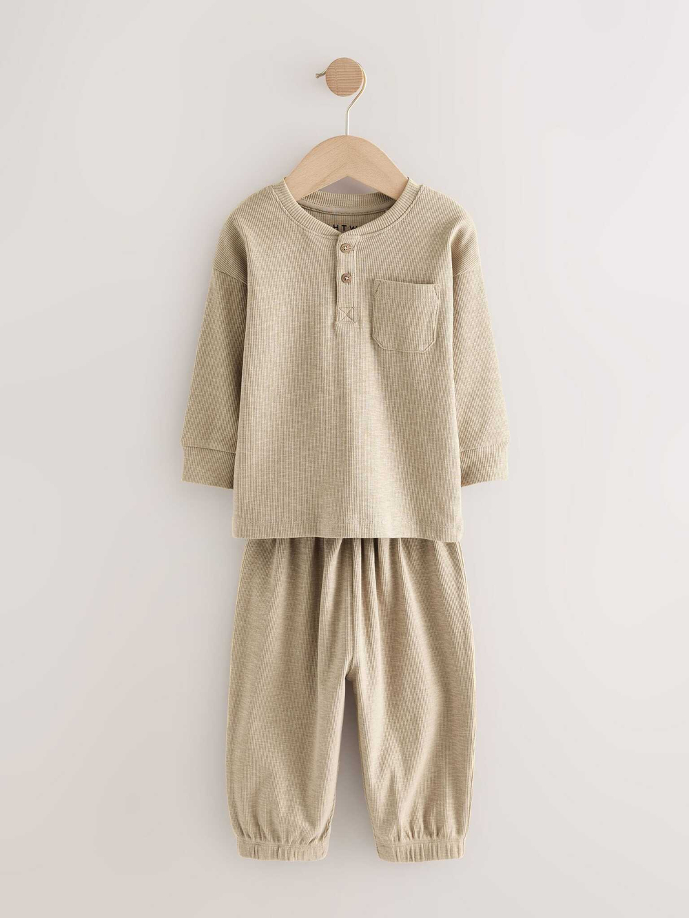 Пижама для мальчика Next AJ8-034, 3 шт., Серый, Хаки, Голубой