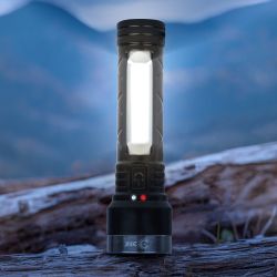 Светодиодный фонарь ЭРА UA-501 универсальный, аккумуляторный, COB+LED, 5 Вт, резина