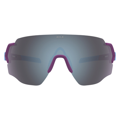 HILX Savage (L) / Matt Purple Blue / Silver Lens