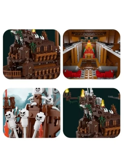 Конструктор Пираты Летучий Голландец 3658 деталей