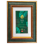 Фоторамка пластик 10х15 см Каррара зеленый