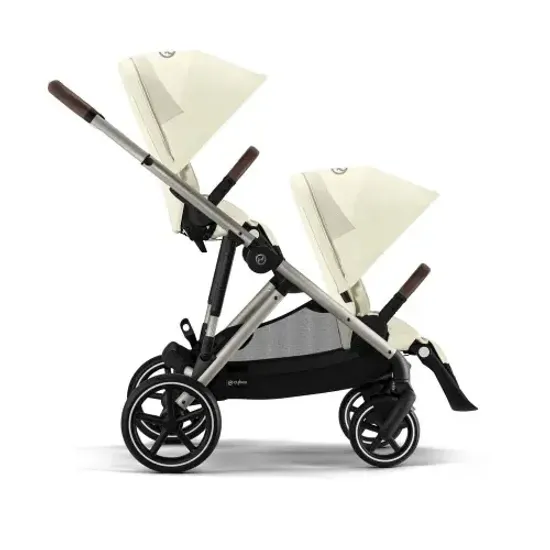 Коляска для двойни 2 в 1 Cybex Gazelle S (Seashell beige)