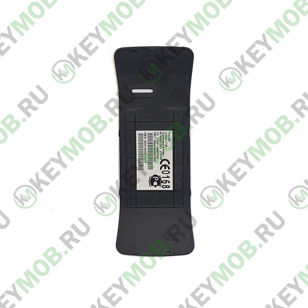 Крышка АКБ для Philips X128, черная