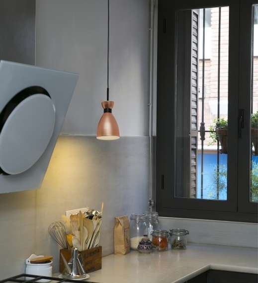 Подвесной светильник Retro медный