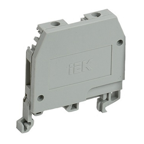 Клеммник ЗНИ-2,5мм2 (JXB24А) 24А серый IEK YZN10-002-K03