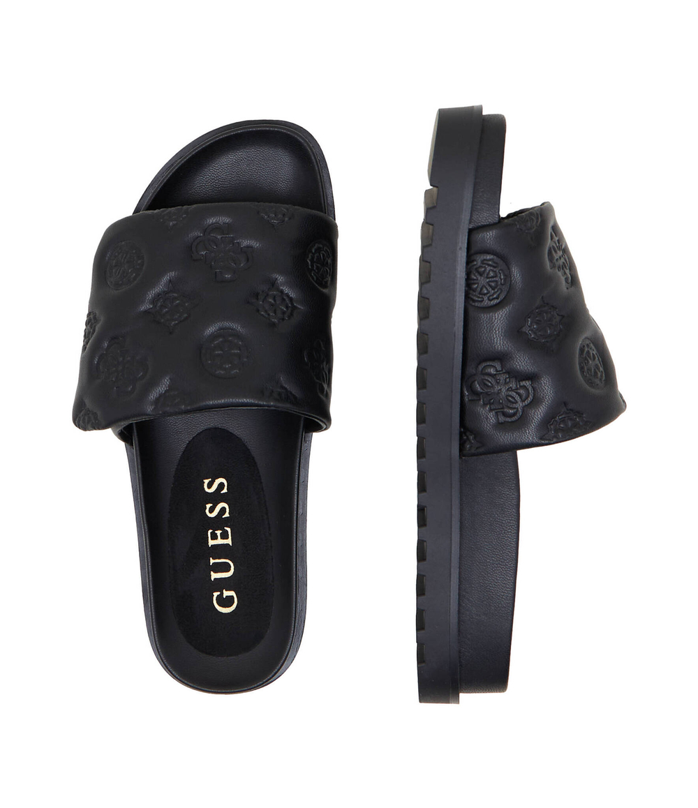 Шлепанцы Guess - черный(FLJFAB FAL19)