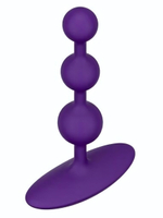 Фиолетовая анальная цепочка Romp Amp - 13,5 см. (Цвет: фиолетовый)