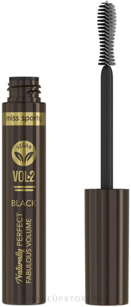 Тушь для ресниц Miss Sporty Naturally Perfect Mascara Vol. 2 Fabulous Volume Черный