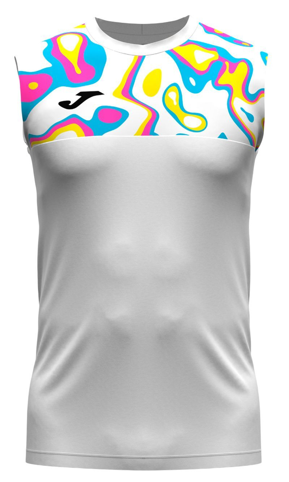 Мужская теннисная футболка Joma Torneo Capsule Sleeveless - белый
