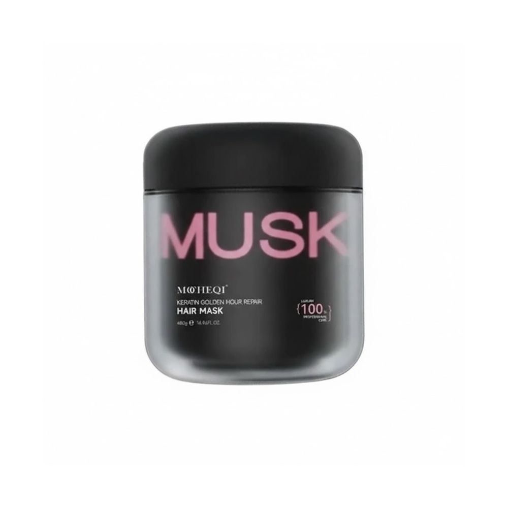 MOCHEQI Professional Musk Keratin Mask — кератиновая маска для волос с аминокислотами и экстрактом камелией