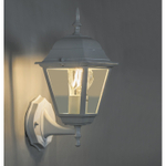 Уличный настенный светильник FERON 4201 100W 230V E27 белый