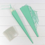 Коробка Ваза для цветов 6х6х60 см "Для одной розы" (Тиффани)