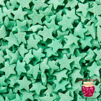Посыпка "Звезды зеленые", 75 гр.