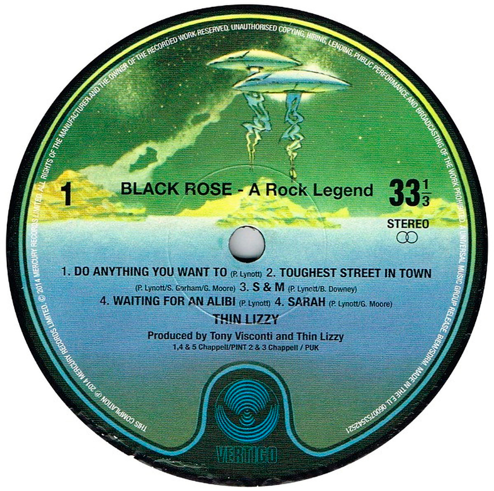 Thin Lizzy / Black Rose (A Rock Legend)(LP)