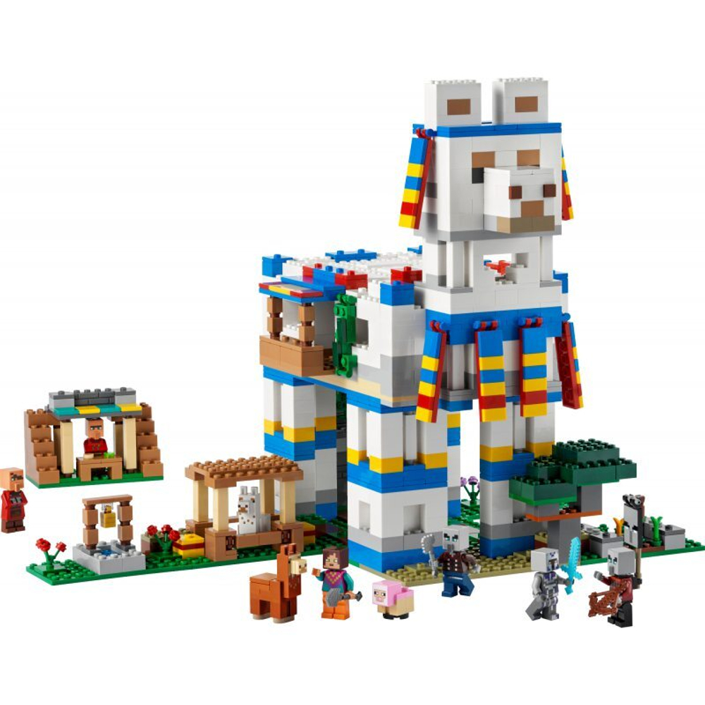 Конструктор LEGO Minecraft -  Деревня лам 21188