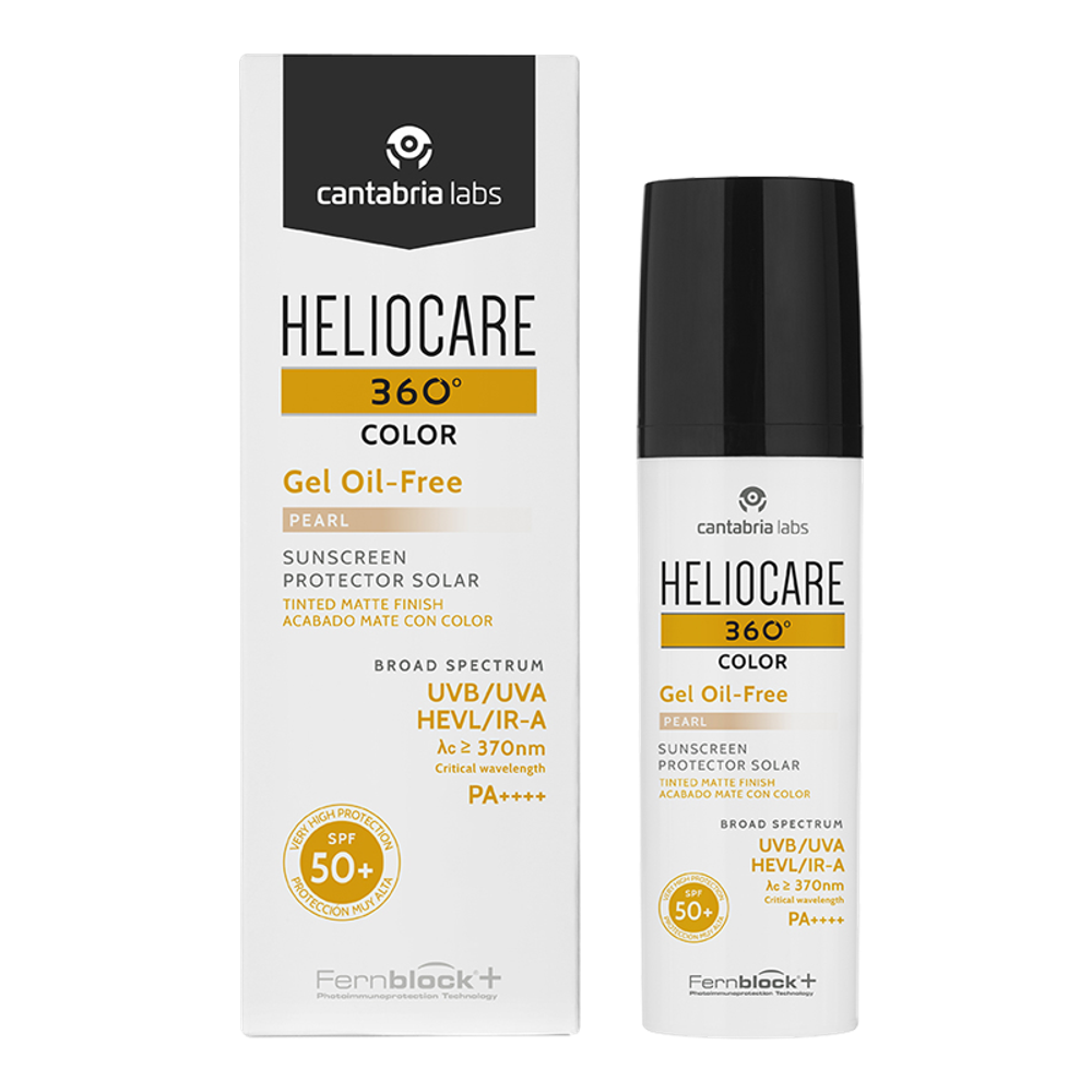 CANTABRIA LABS HELIOCARE 360º Color Gel Oil-Free Pearl Sunscreen SPF 50