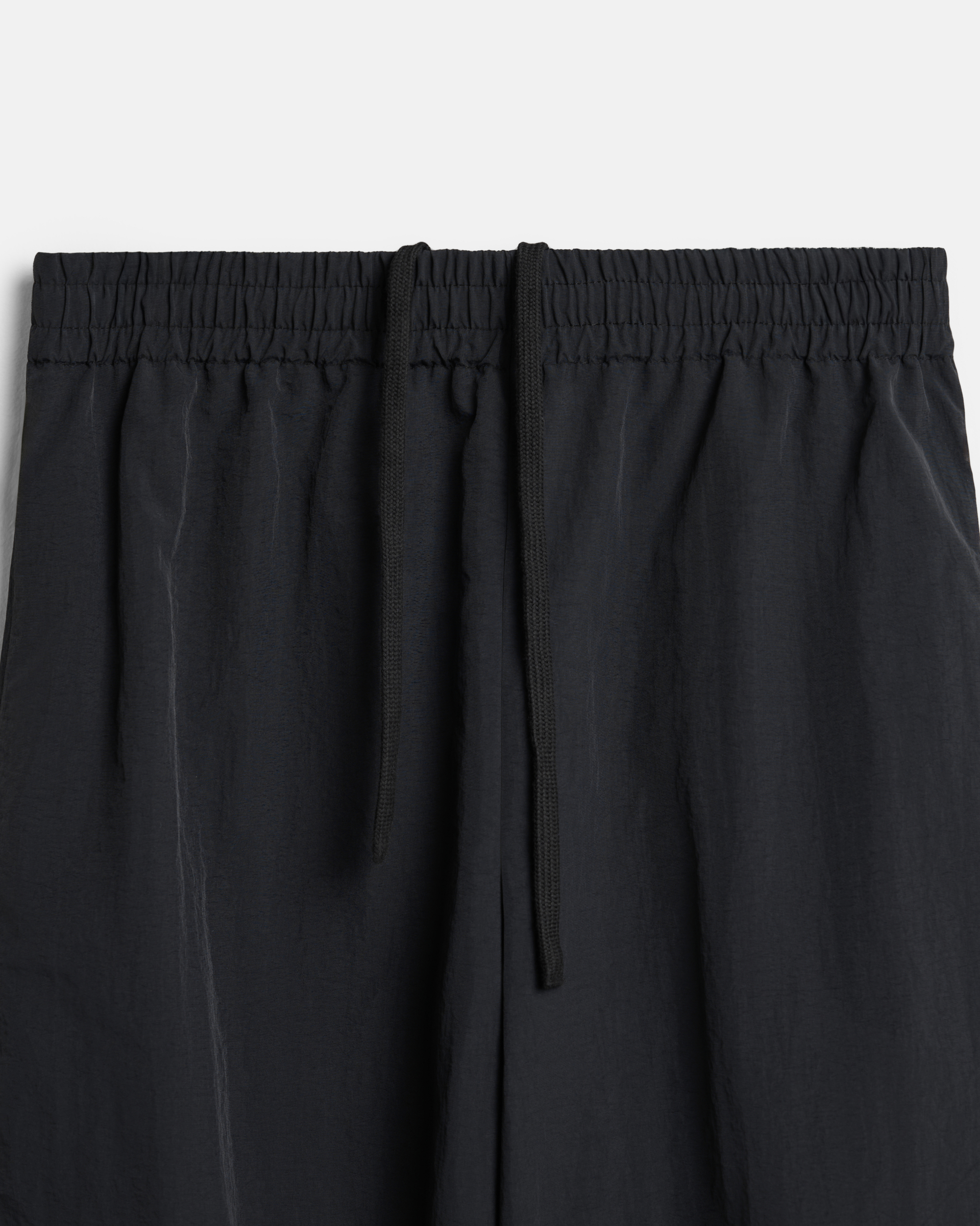 БРЮКИ ИЗ ПЛАЩЕВКИ DOUBLE