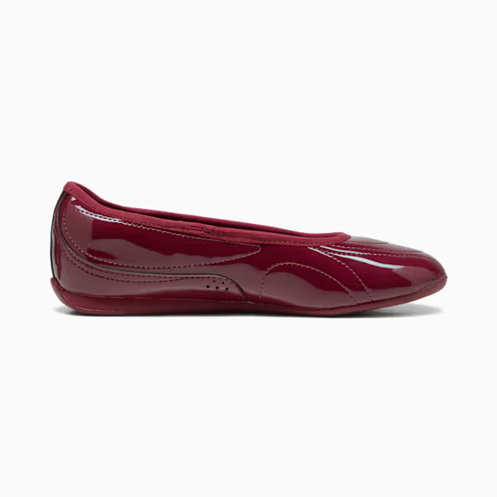 PUMA Кроссовки-балетки Catch Soleil, гранатовый