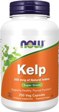 Now Foods Kelp 150 mcg of natural iodine 200 tabs / Бурые водоросли Келп