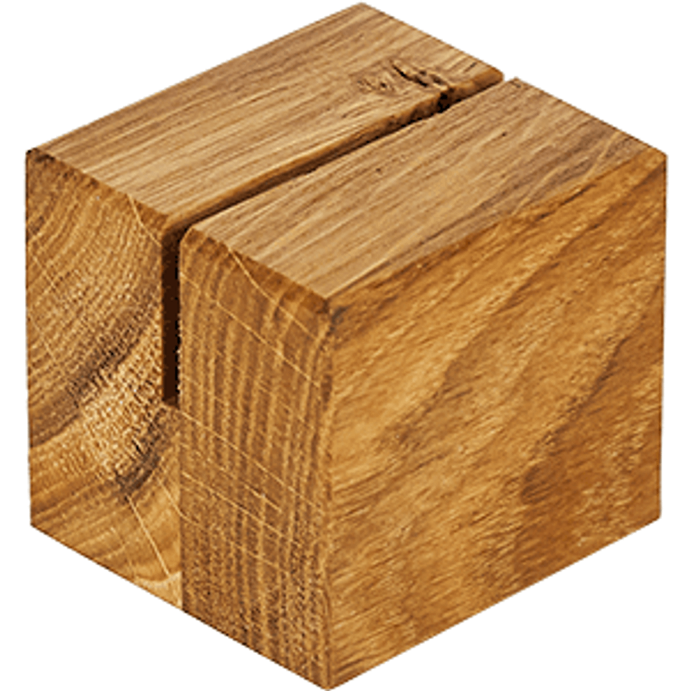 Держатель для карточек;бук;H=47,L=50,B=47мм