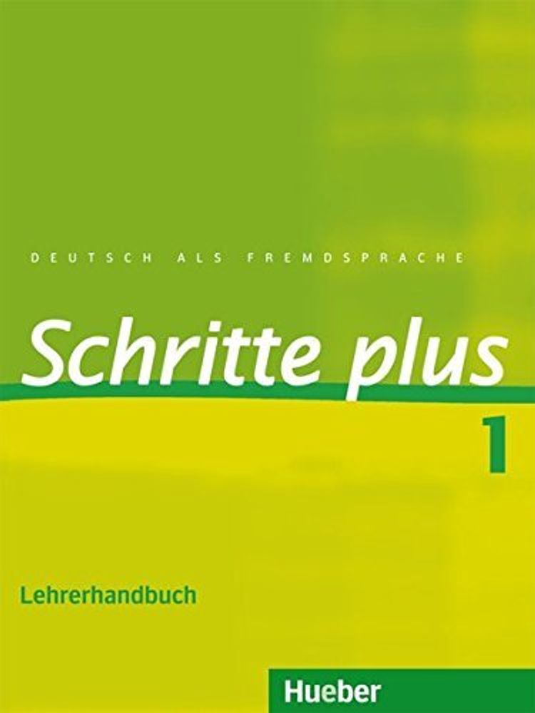 Schritte plus 1, книга для учителя LHB