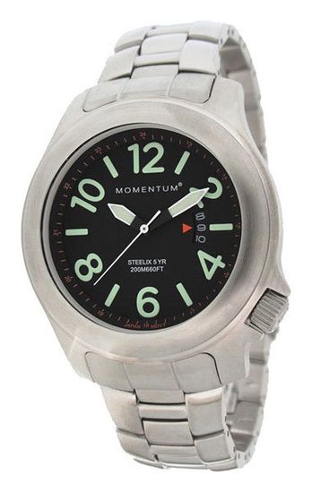 Часы Momentum Steelix 1M-SP74BS0 (сталь, сапфир)