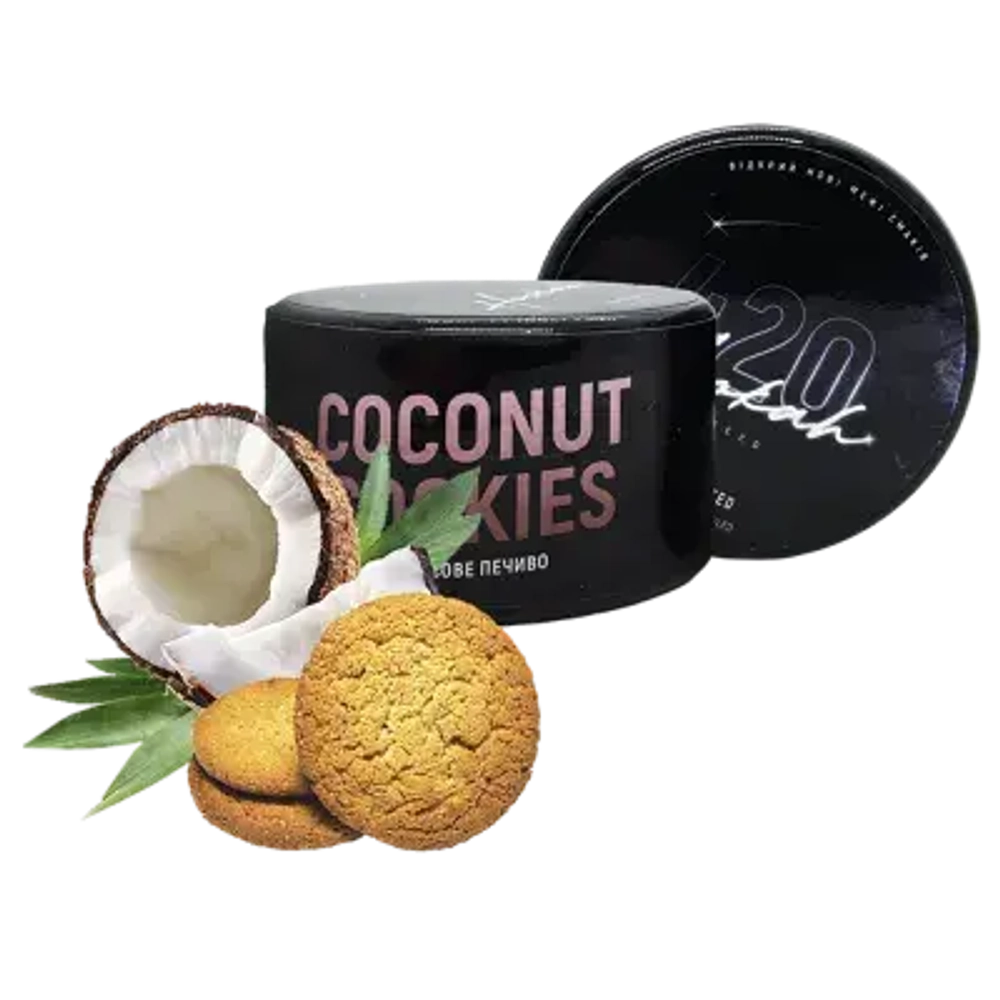 420Dark Coconut Cookies (40g)