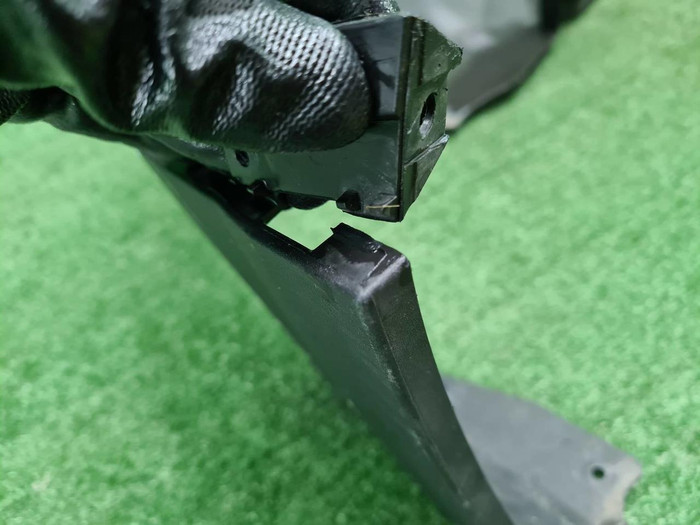 Юбка заднего бампера Chery Tiggo 7 Pro (2020-н.в.)