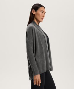 Oysho Вязаный кардиган, серый