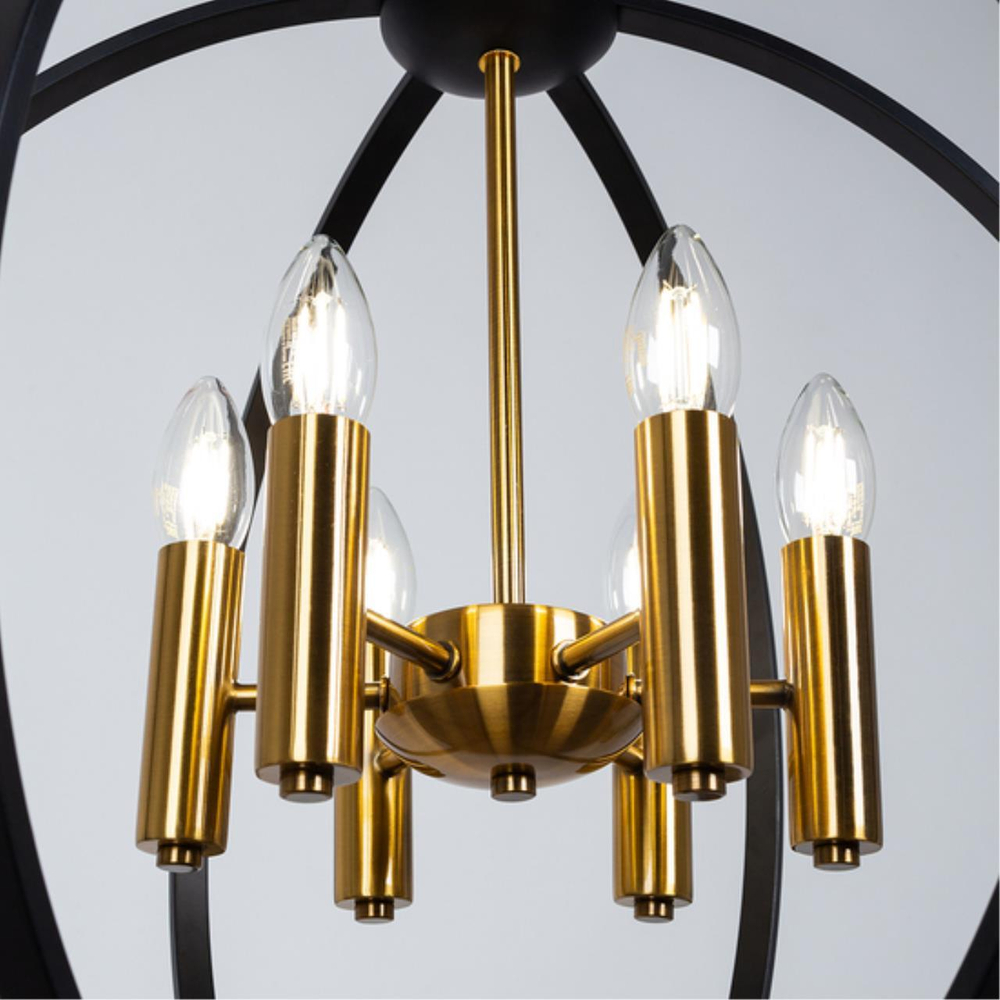 Подвесной светильник Arte Lamp CASTULA A7013SP-6BK