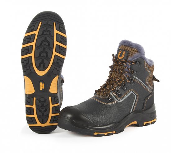 Ботинки "PERFECT PROTECTION" нат.мех, ПУ/Нитрил , КП МС (арт. PRB4N-CKW)