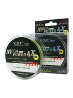 Плетеный шнур KDF MegaPower 4X 0,12 мм 150 м
