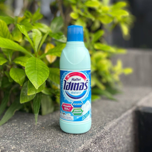 Жидкий отбеливатель только для белых тканей Haiter Bleach Blue