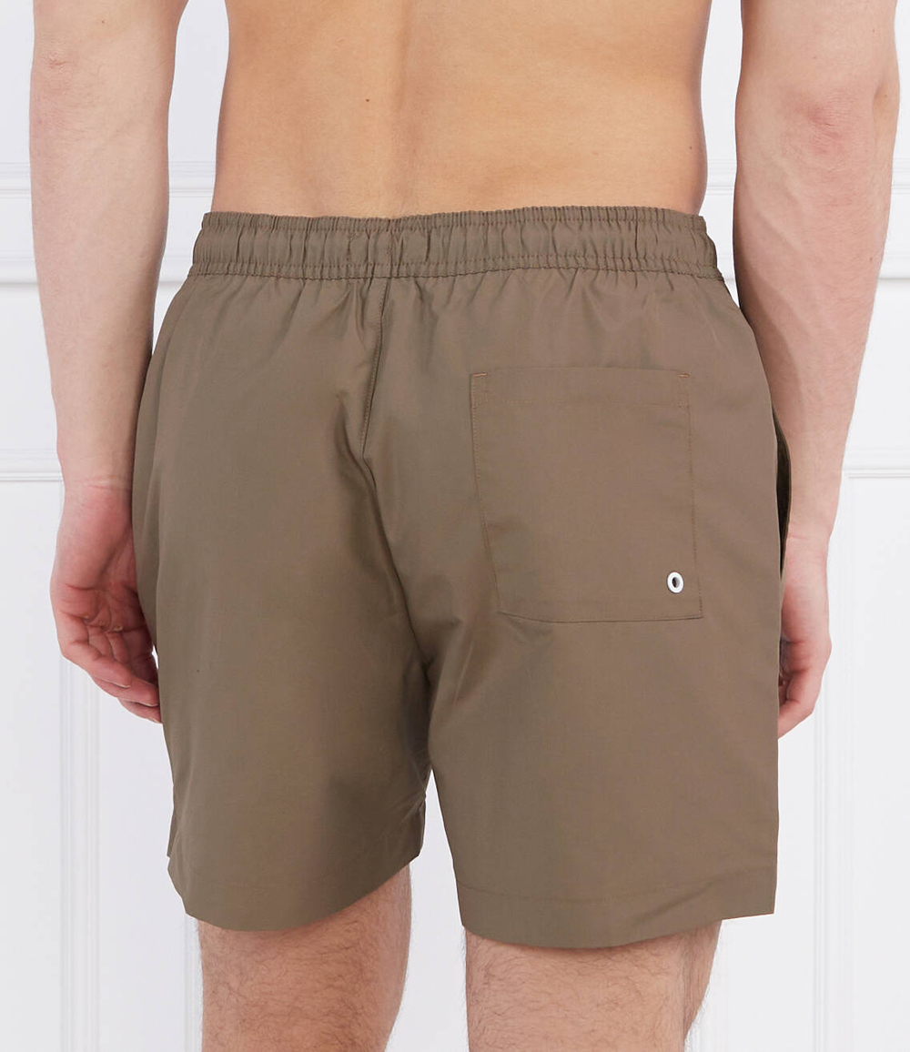 Шорты для плавания Calvin Klein Swimwear - коричневый(KM0KM00794)