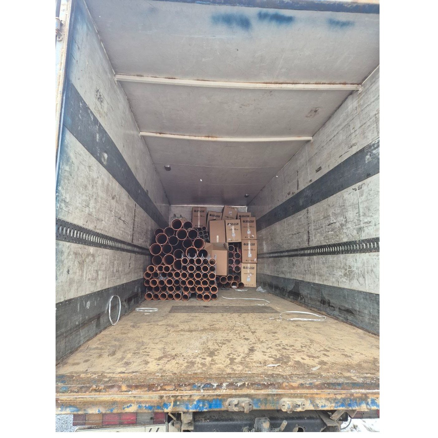 Отправка Труб и Фитингов для наружной канализации