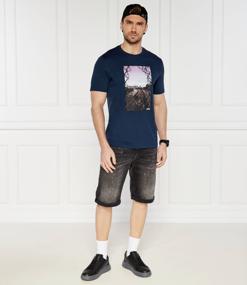 Футболка Urban BOSS ORANGE - темно-синий(50522638)