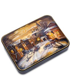 Народные промыслы ШК-55/ 19-C Шкатулка «Старая Москва» Буркова