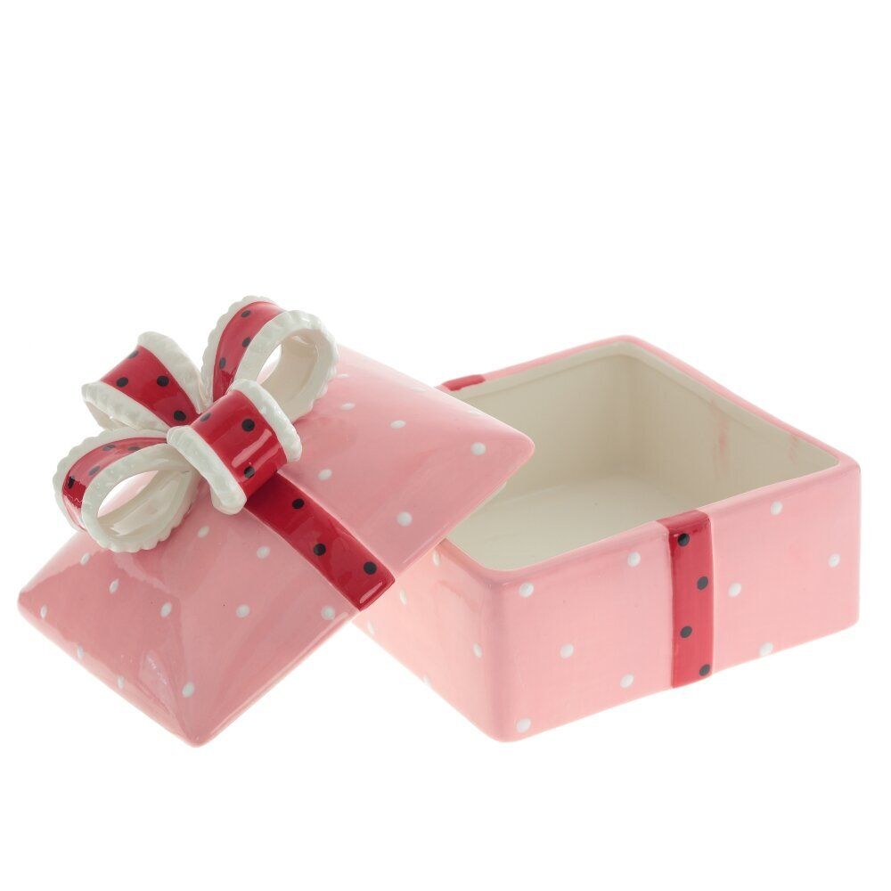 GAEM Конфетница "Подарок", 700 мл, L15,5 W14,5 H12 см