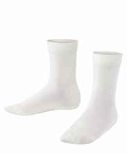 Хлопковые носки молочного цвета FALKE