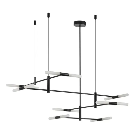 4307/16 HIGHTECH ODL26 277 светильник черный/акрилл/металл IP20 G9 40W *16 180° 220V SOHO