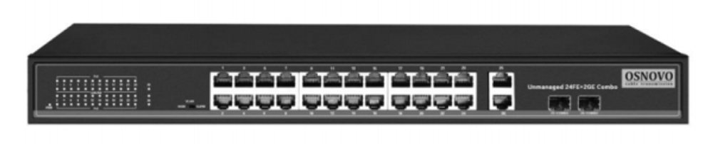 Коммутатор PoE OSNOVO SW-62422(400W)