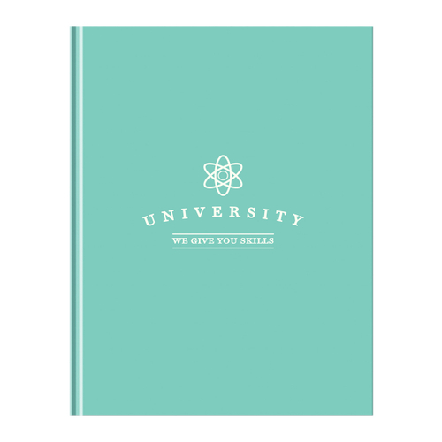 Записная книжка А5 64л. BG "University", soft-touch ламинация, блок-еженедельник, блок 80 гр/м2