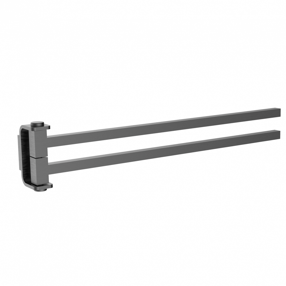 Полотенцедержатель поворотный WONZON & WOGHAND LOTTE, Темный графит (WW-8331-BGM)