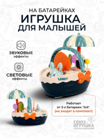 Игрушка на батарейках коробка QY009-1