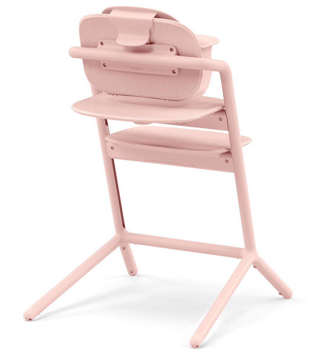 Стульчик для кормления Cybex Lemo 4 в 1 с мягкими чехлами Comfort Inlay Pearl Pink/Stunning Black