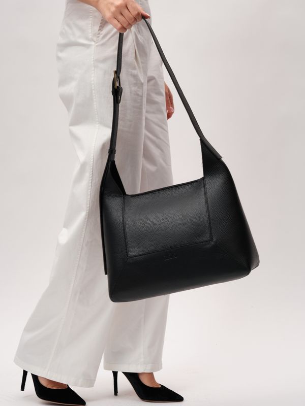 Кожаная сумка Mosaic DBR 31376 черный