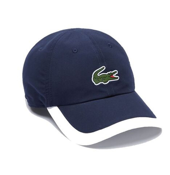 Теннисная кепка Lacoste Sport Contrast Border Lightweight Cap - небесный