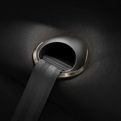 Коляска Cybex Coya Rosegold Frame Cloud G i-Size Lava Grey 2 в 1 Sepia Black с дождевиком и бампером