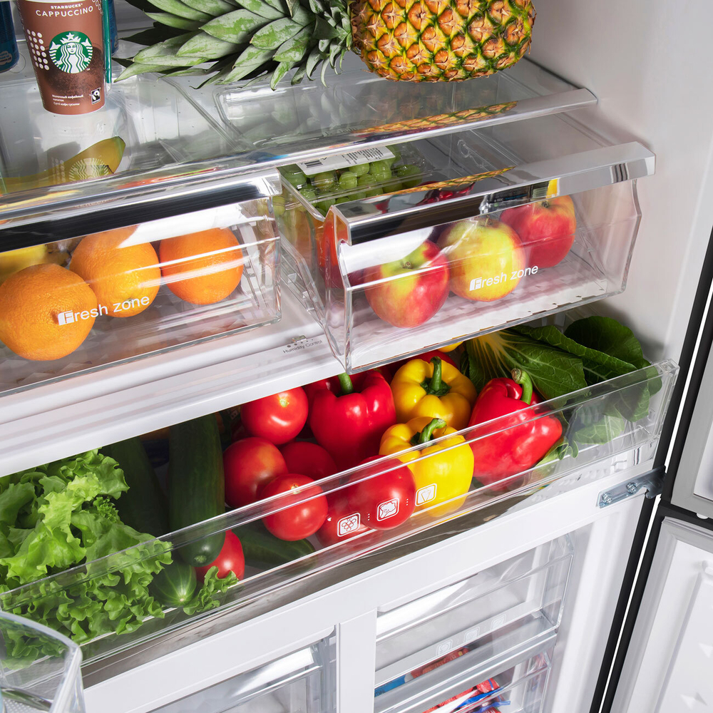 Холодильник с инвертором MAUNFELD MFF182NFSB фото 7