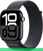 Умные часы Apple Watch Series 10 A2999 46мм 2.1 OLED Sport Loop черный/черный O/S (MWWR3LW/A)